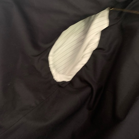 Men’s Black John Varvatos wool outer long coat made in Italy - Picture 4 of 8